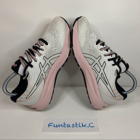 ❌SOLD❌ Asics Gel-Cumulus 22 FlyteFoam 1012A839 Women's Size: 8 White/Pink Shoes. - Picture 5 of 15